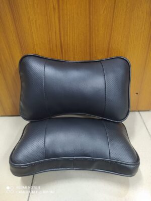Neck Support Pillow Black Color (2pcs)