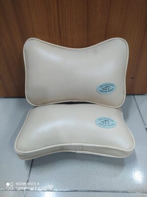 Neck Support Pillow Pearl White color (2pcs)