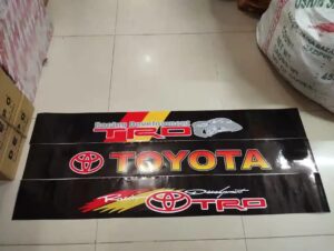 Body Sticker TRD & Toyota