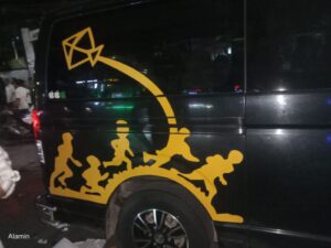 Hiace Body Sticker